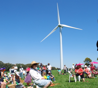 The community-owned Hepburn wind project, winner of the World Wind Energy Award 2012.